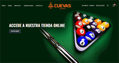 Desktop Screenshot of billarescuevas.com